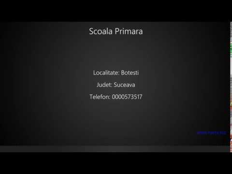 Scoala Primara Botesti