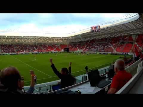 DVSC - Mezőkövesd 1-2 | 2017.07.15 | Ferenczi gólja a sajtószektorból