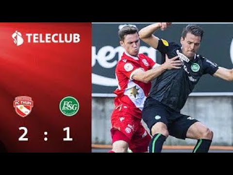 Highlights Thoune – St-Gall
