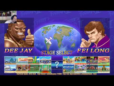 Ultra SF2 Birthday Week FUN! MP pt22 - DeeJay/Fei Long vs. Gief