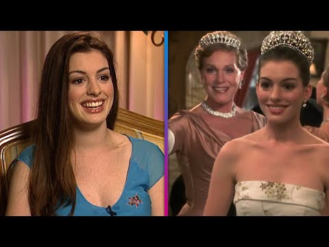 The Princess Diaries FLASHBACK: Anne Hathaway FANGIRLS Over Julie Andrews