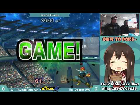 "OMW to Poke~" - R3 | ThundeRzReiGN (CF) v. The Doctor (Mario/Falco) - Grand Finals