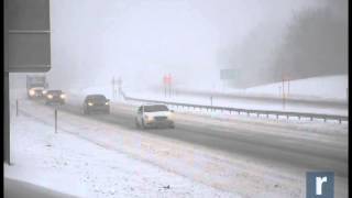 RAW VIDEO: Snow in New Paltz