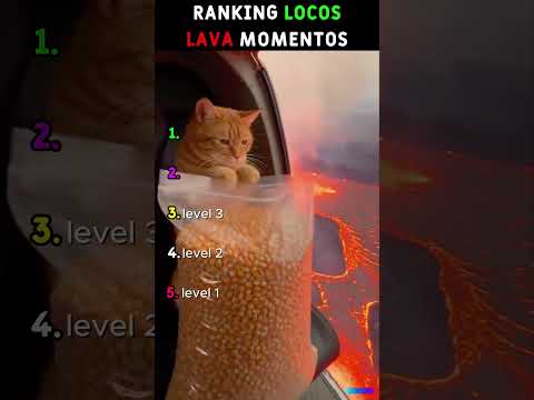 RANKING de Videos de LAVA VOLCÁNICA Más IMPACTANTES 🌋😱