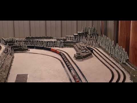 N scale layout update: part 1. Back side of the layout (3/21/2022)
