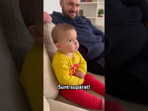 Sunt supărat! #shorts #bebe #funny #viralvideo #feed