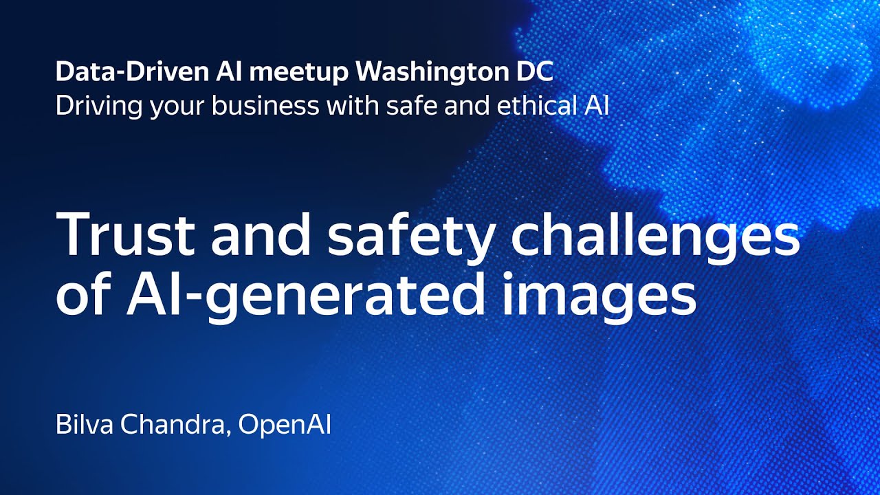 Trust and safety challenges of AI-generated images
