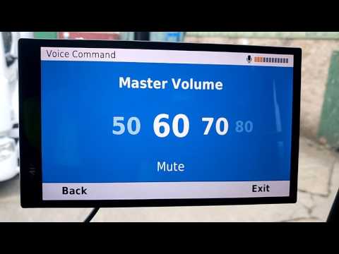 Garmin Drivesmart 61 Voice Comand test.