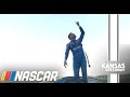 Larson dedicates Kansas win to victims of Hendrick plane crash