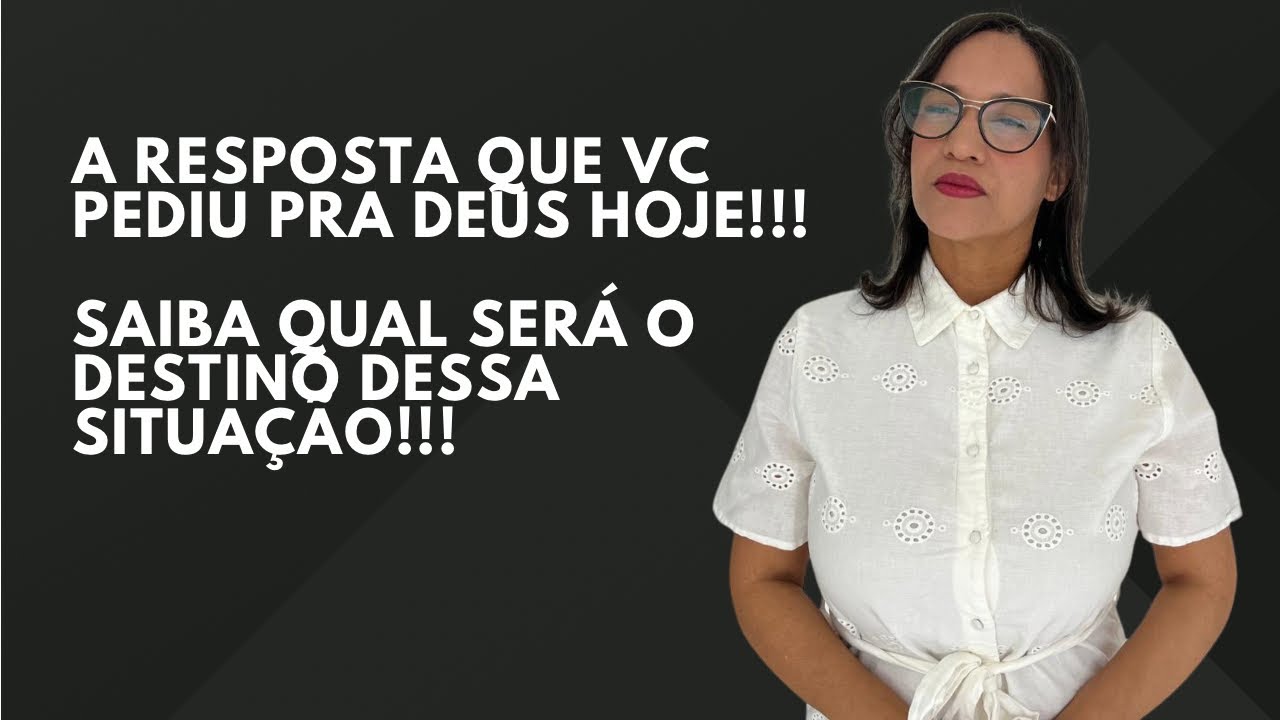 ORAÇÃO DA NOITE: A resposta que vc pediu pra Deus hoje. Saiba qual será o destino dessa situação.