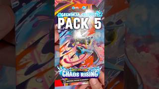 Chaos Rising - Pack 5 of Greninja or Bust! #chaosrising #pokemoncards #pokemon #pokemontcg