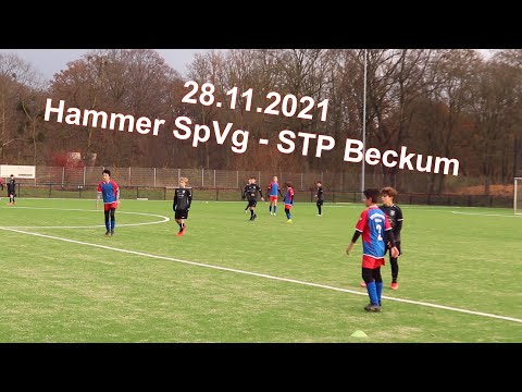 Hammer SpVg D1 vs. STP - Stützpunkt Beckum U13  --  Leistungsvergleich  --  28.11.2021