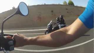 preview picture of video 'Go Pro Salida en moto Alicante-Vall d´ebo'