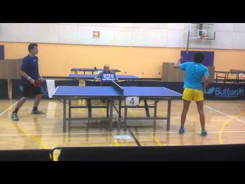 Liang Xu vs. Andrew Louvier CCTTC Champaign Butterfly Summer Open