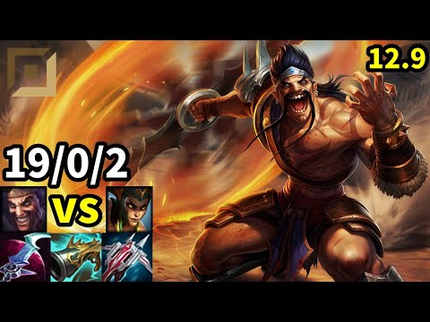 Draven ADC vs Cassiopeia - EUW Master | Patch 12.9
