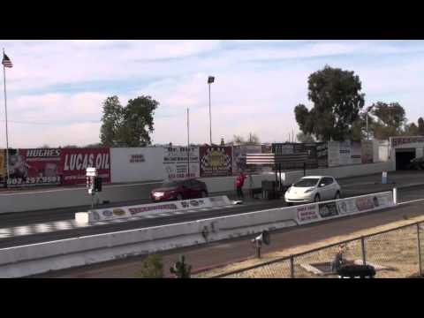 Thumbnail for Nissan Leaf drag races Chevrolet Volt by Chevrolet Volt