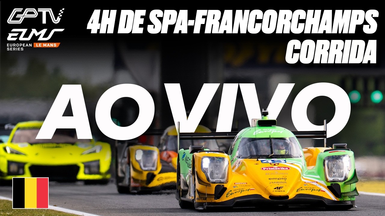 🔴AO VIVO: ELMS 2026 | 4H DE SPA-FRANCORCHAMPS CORRIDA COM IMAGENS | 4ª ETAPA