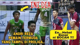 Download lagu Aksi Memukau Si BOCAH AJAIB 'Andri Reza' Baru 13 Tahun Dah ikut PROLIGA Melawan SAMATOR!!! mp3