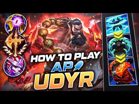 HOW TO PLAY NEW REWORKED AP UDYR | Build & Runes | Season 12 Udyr guide | League of Legends