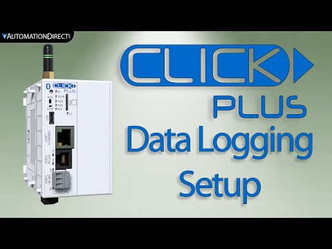 CLICK PLUS PLC Data Logging from AutomationDirect
