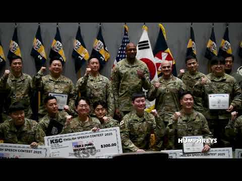 AFN Humphreys - Korean Service Corps Hosts English Speech Competition