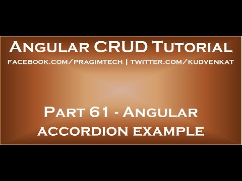 Angular project setup