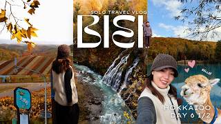 HOKKAIDO SOLO VLOG DAY 6 in BIEI 🪻🩵 | Japanese Food, 3 Famous Tourist Spots & More !!
