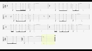 Nothing Else Matters - Vocal - Guitar TAB