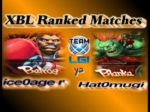 XBL Ranked Matches  ice0age r vs Hat0mugi AE2012