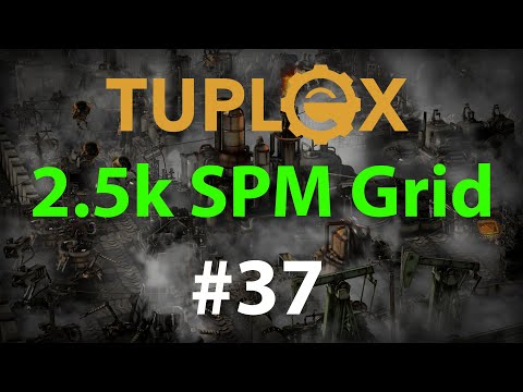Factorio 2,500 SPM Grid Megabase #37 - Red circuit build