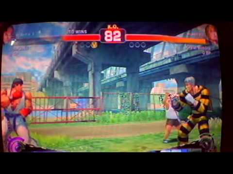 SSF4 Online Matches  -  SoleChris(Sagat) vs FAYZON171(Juri) #107