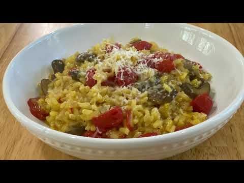 Delicious ITALIAN OVEN-BAKED RISOTTO...No Stirring!