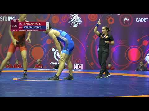 Qual. GR - 71 kg: E. STANISAUSKAS (LTU) v. S. STARODUBTSEV (RUS)