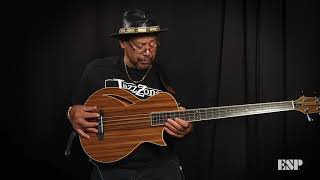 Video thumbnail for ESP Guitars: Al Threats on the LTD TL-4Z Fretless Bass by ESP Guitars USA