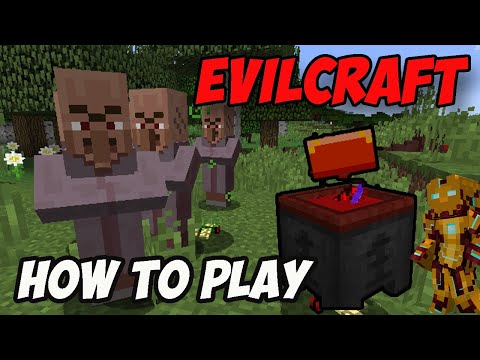 Minecraft EvilCraft HOW TO PLAY  (FULL GUIDE) (2023)