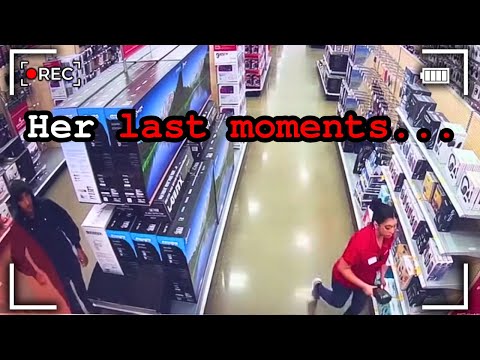 She Locked the Doors Alone. Customer Was Already Inside | CCTV