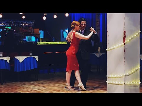 Alejandro Beron and Kelly Lettieri dance the Tango Porteño y Bailarin by Di Sarli in Buenos Aires