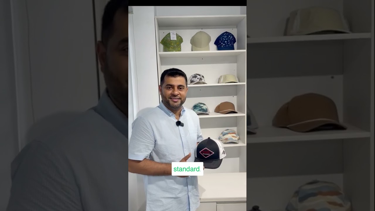 How we inspect baseball caps at our factory