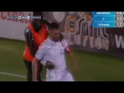 Avellino 0-1 Ternana  Ceravolo  gol goal 21.03.2016