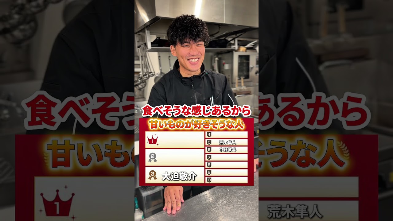 誰が1番甘いもの好きそう？#サッカー #サンフレッチェ広島 #加藤ツインズ #クイズ