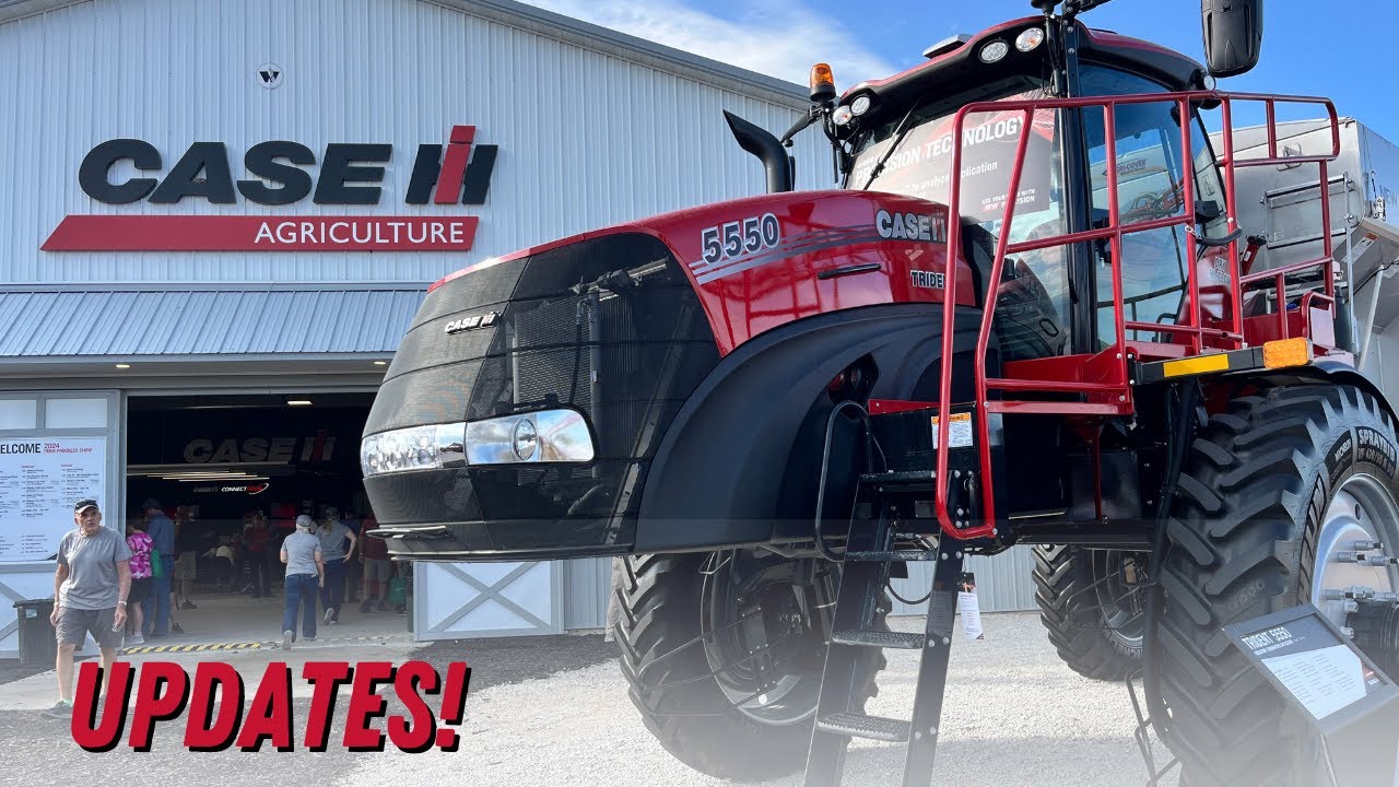 Updates to Case IH Patriot & Trident Equipment — Boom Recirculation, 4 + 1 Nozzle Bodies & More!