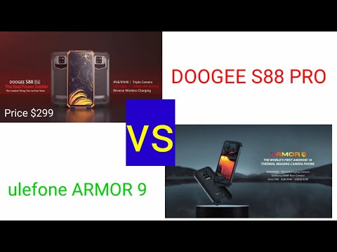 DOOGEE S88 PRO vs Ulefone ARMOR 9