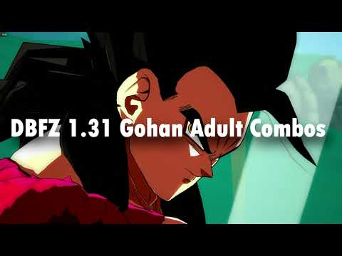 DBFZ PATCH 1 31 Gohan Adult New  Combos