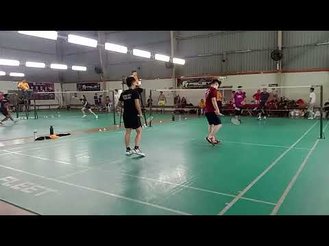 Badminton FINAL Men's Double Bakat Baru- Wayne Azmi / Aiman Asyraff Vs Low Jun Hung / Tan Ming Zhang