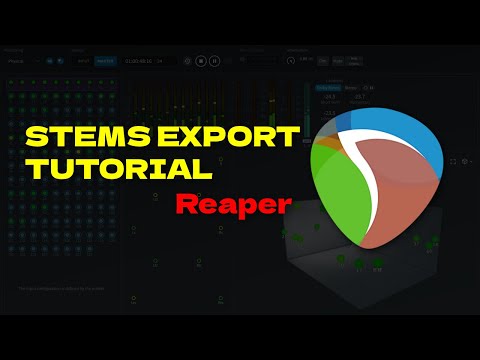 How to Export Stems in Reaper for Mixing & Mastering