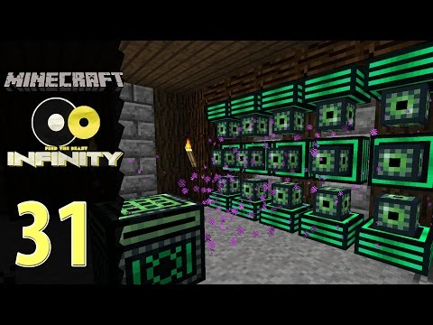 Minecraft FTB Infinity [Af31] - Ender Quarry!