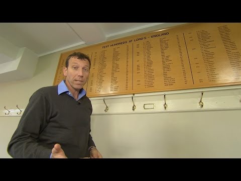 Former England captain Mike Atherton takes a tour of the Lord's pavilion