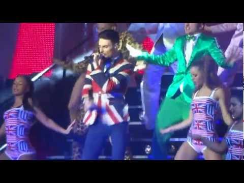 Rylan Clark - Spice Girls Medley - X Factor Tour 2013 at The Brighton Centre 31/01/2013
