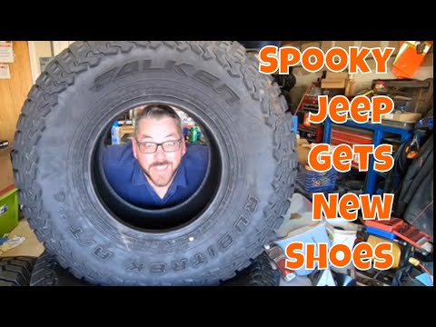 I Got Falken Rubitrek All Terrain 33" Tires For The Spooky Jeep