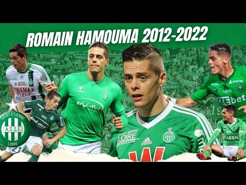 Hommage à Romain Hamouma. Une décennie en vert ! Une page se tourne à l'ASSE... 📗💚